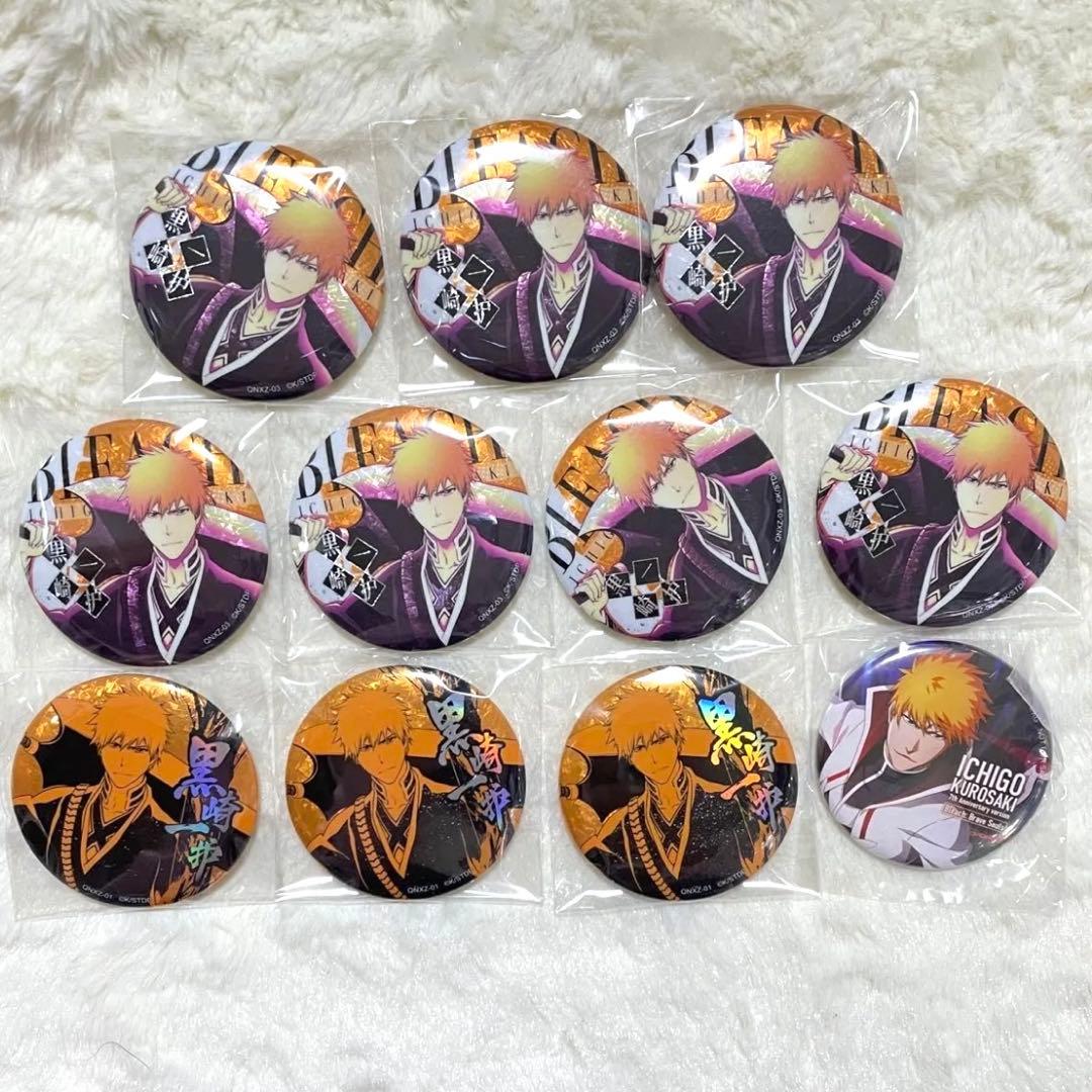 BLEACH 黒崎一護 缶バッジセット - メルカリ