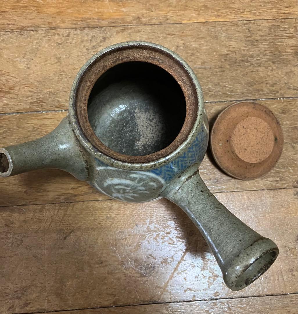 人間国宝 島岡達三 急須と湯呑みセット