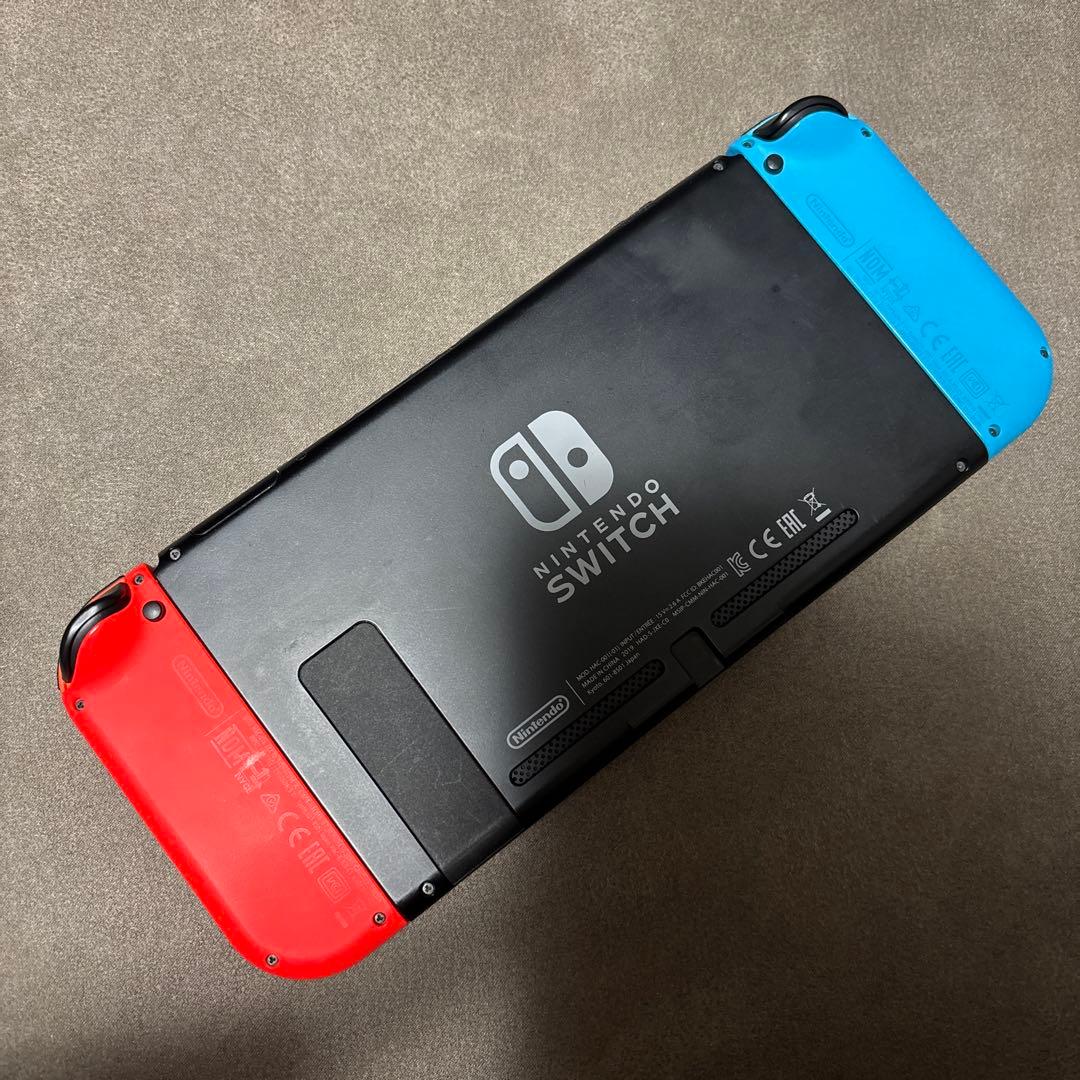 ※動作確認済み　Nintendo Switch 本体 青/赤 Joy-Con付き