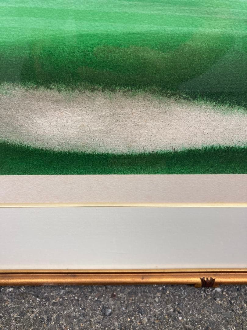 ジャック・デペルト作　17番ホールのバンカー