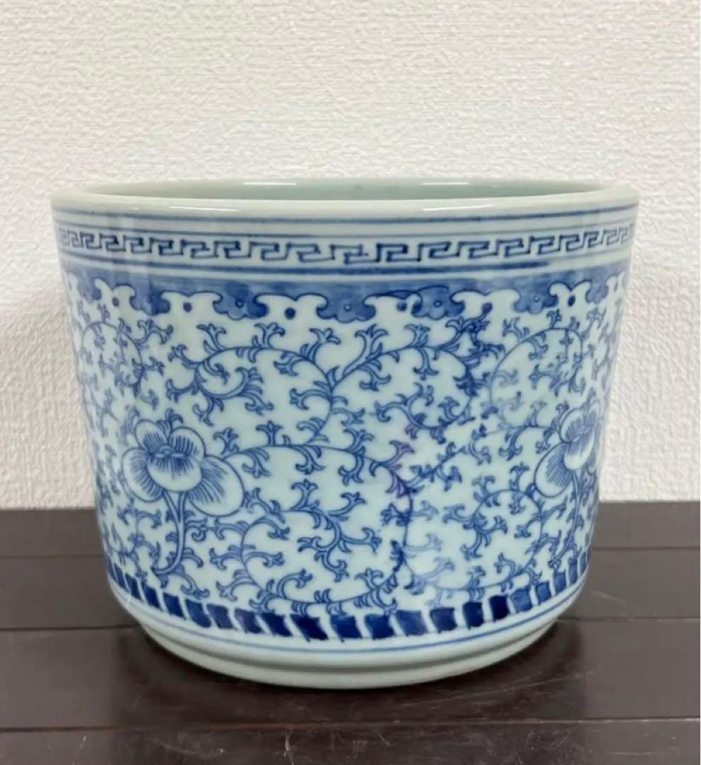 中国古美術　清時代染付け筆入　文房具　書 清時代中晚期 F--22 中国古美術 清時代染付け筆入 文房具 書 清時代中晚期 F--22 - メルカリ