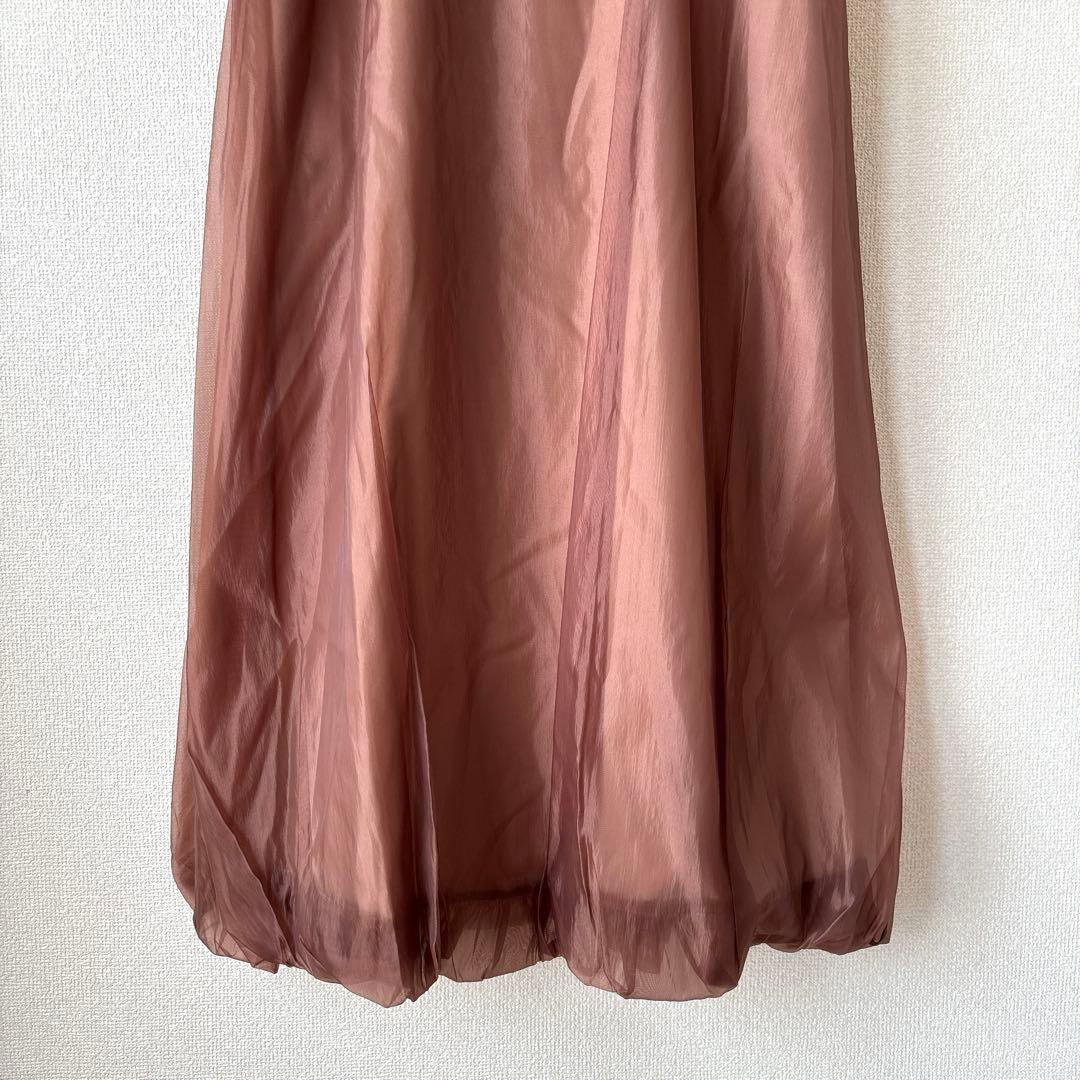 新品✨ドリードール パーティードレス アシンメトリーフリル バルーン M 結婚式