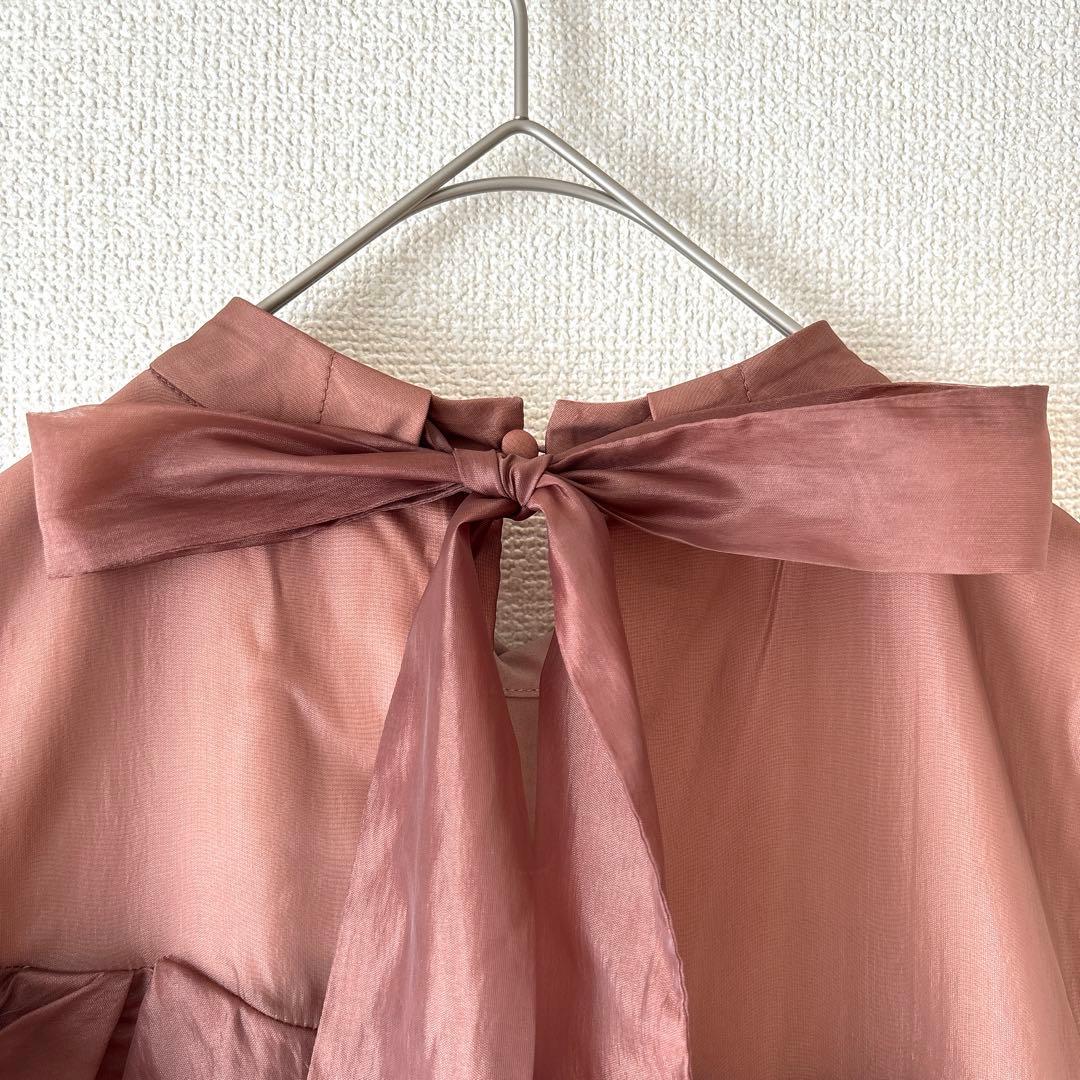 新品✨ドリードール パーティードレス アシンメトリーフリル バルーン M 結婚式