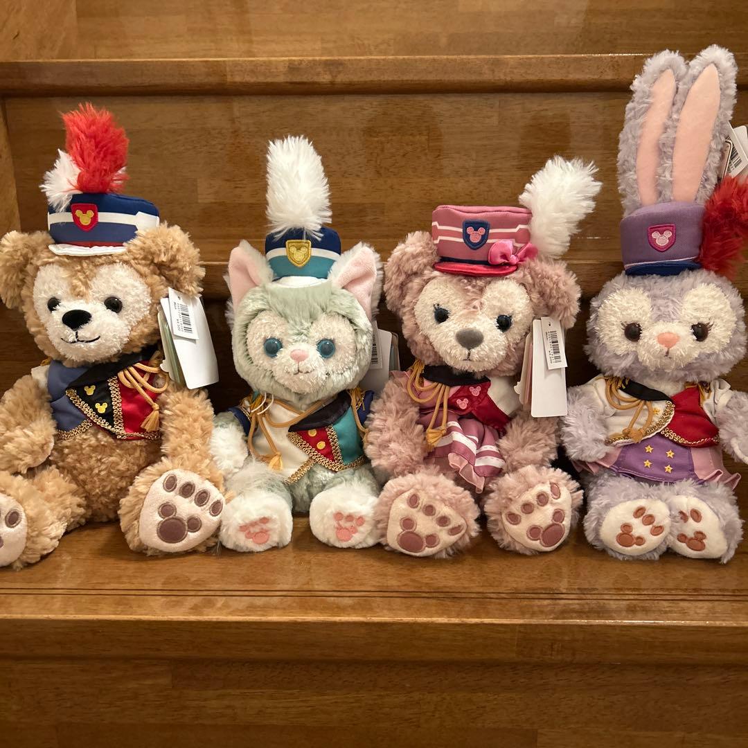 ダッフィー＆フレンズ マーチングバンドぬいぐるみ マーチングバンドやリボンをイメージした華やかコスチューム