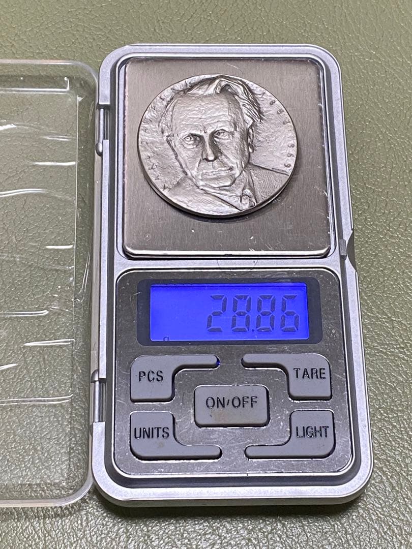 925スターリングシルバーの記念メダル