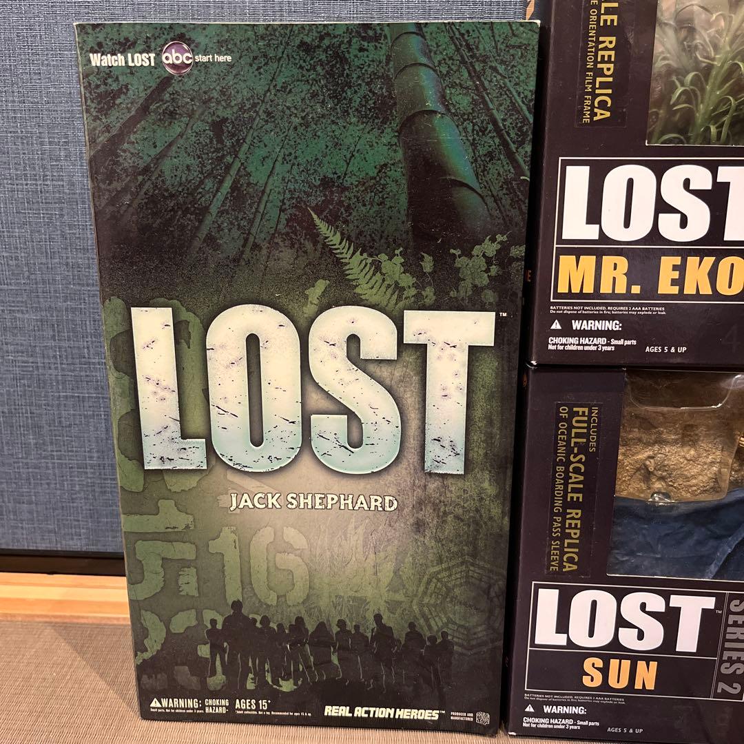 【レアモノ】海外ドラマ LOST フィギュア　5点セット