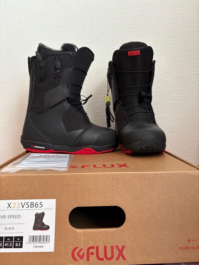 FLUX スノーボードブーツ ブラックフラックス VR-SPEED23-24