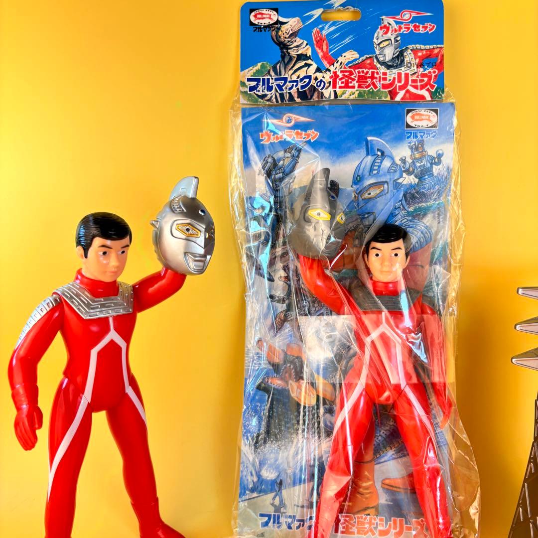 ブルマァク マスク取れ 大 グレー色 ウルトラセブン 激レア品