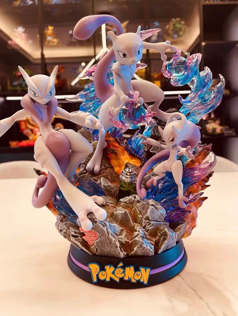 限定絶版ミュウツーガレージキットスタチュー1/6サイズシリアル付