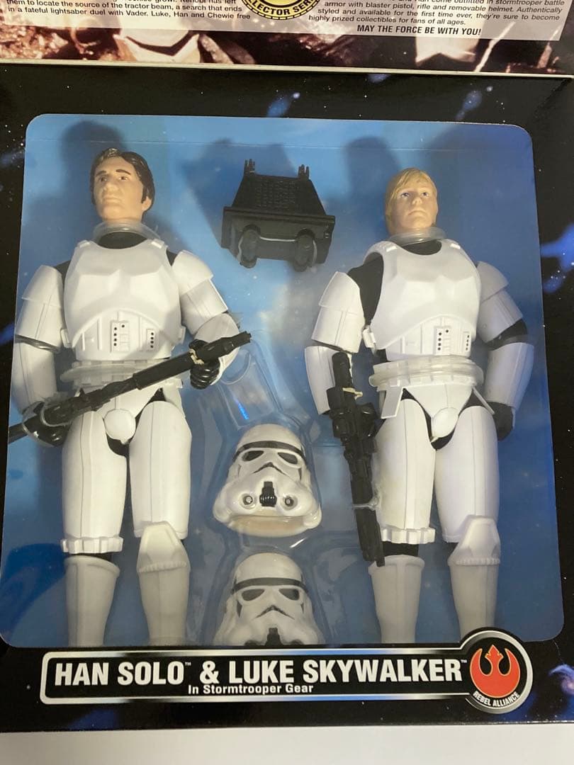 スターウォーズ 12インチ ハン ソロ & ルーク スカイウォーカー 未開封