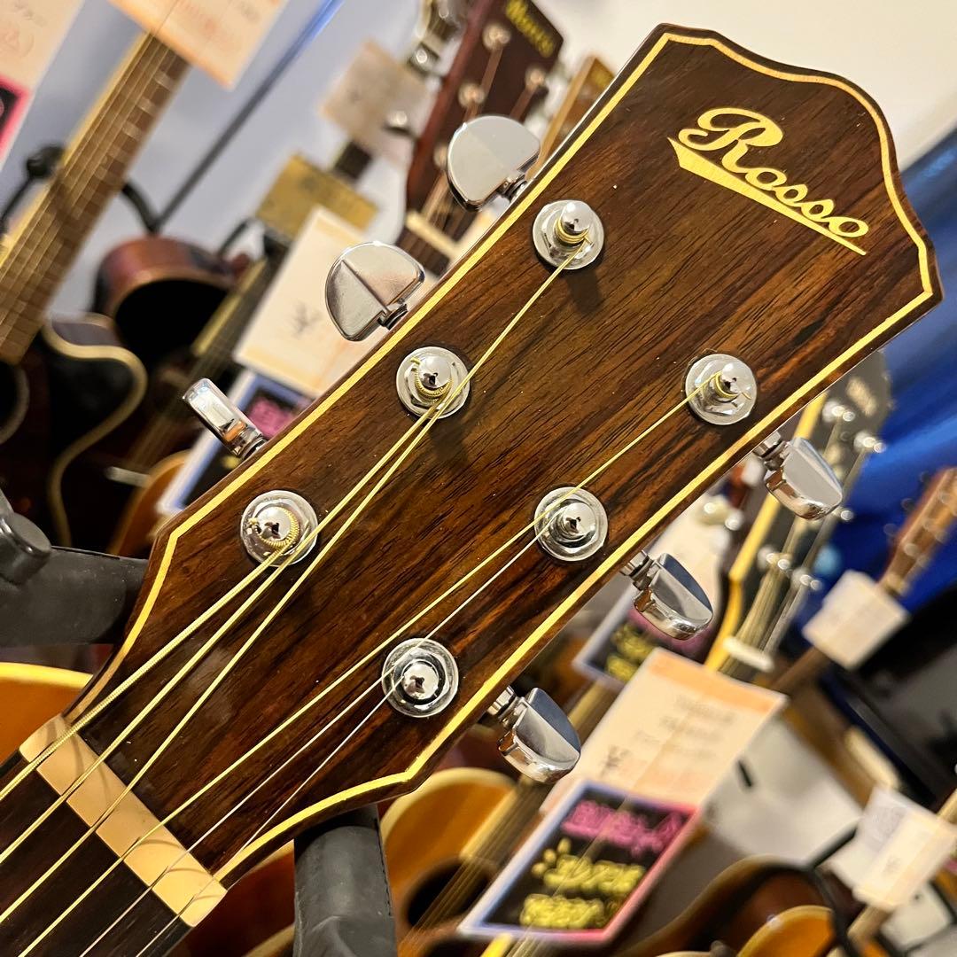 11206】Rosso R-54 アコースティックギター ゼブラウッド