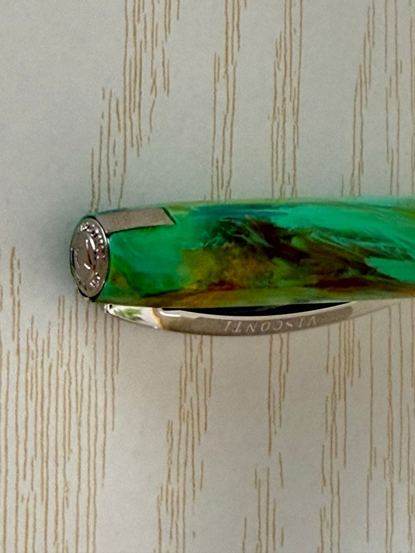 VISCONTI ボールペン ヴァンゴッホ アイリス ライトグリーン 新品未