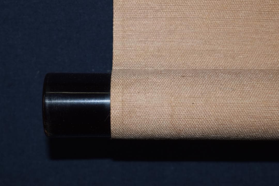 真作】狩野益信/人物羊之図/二十四考の内/掛軸