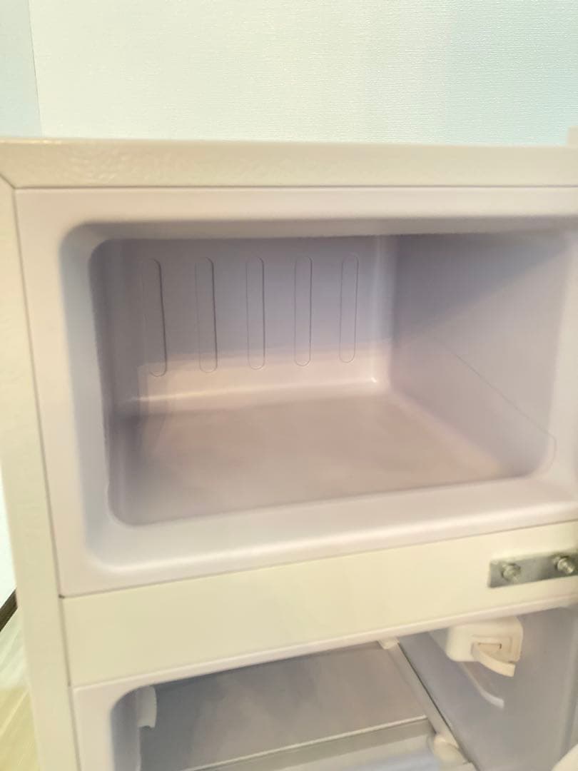 2ドア冷凍冷蔵庫 ホワイト 約60L