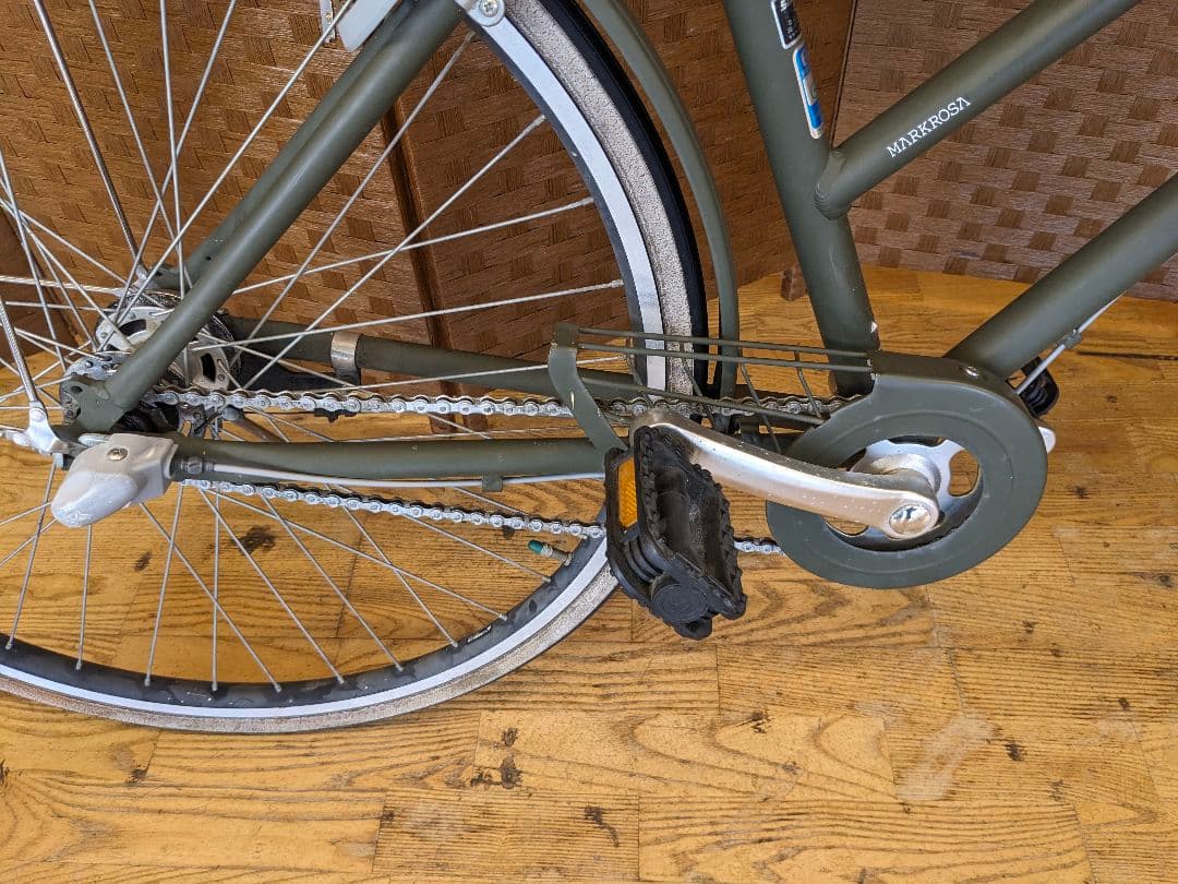 U068 自転車ブリヂストングリーンレーベルLEDオート