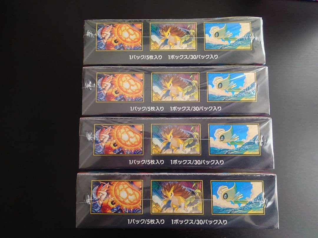 ポケモンカード　メガブレイブ×4　メガシンフォニア×4　シュリンク付き　計8箱