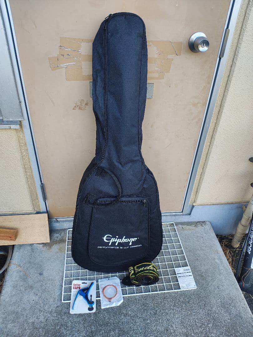 美品 Epiphone DR-100 NA コンタクトピックアップ2個搭載