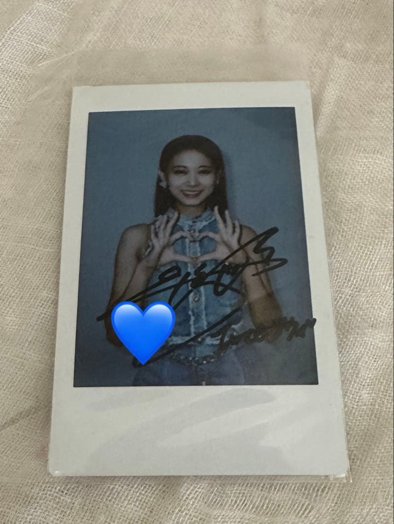 TWICE ツウィ サイン入りチェキ