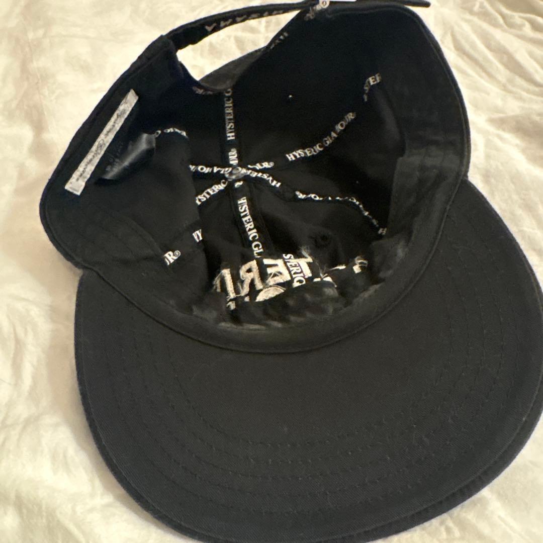 HYSTERIC GLAMOUR ブラックキャップ - メルカリ