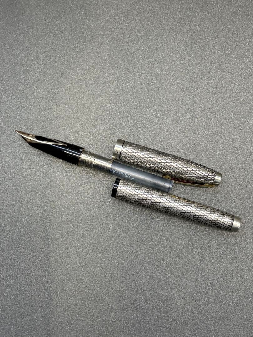SHEAFFER 万年筆 14K AUST. SILVER<No.303> SHEAFFER 万年筆 14K AUST. SILVER<No.303> SHEAFFER 万年筆 14K AUST