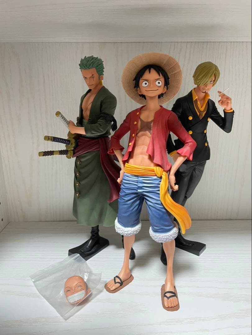 ワンピース　グランディスタgrandista フィギュア　ルフィ　ゾロ　　サンジ