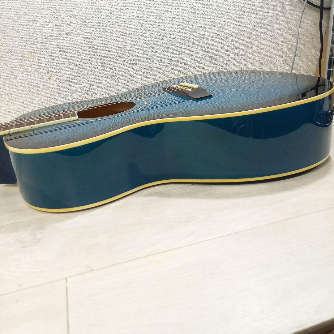 美品◎K-Garage アコースティックギター KF-150 ブルーバースト