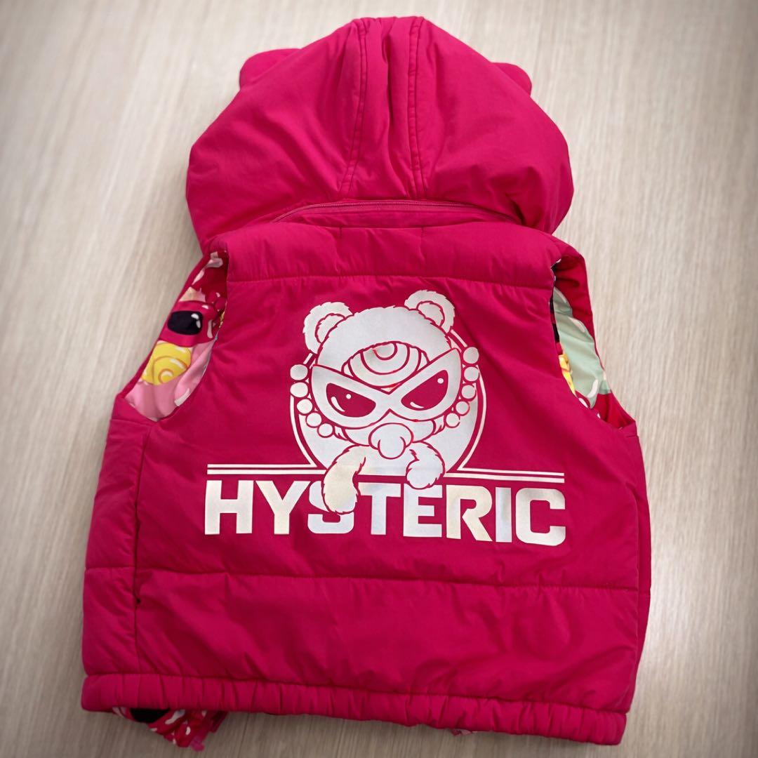m*♡様 ヒステリックミニ ダウンベスト 80 hysteric mini