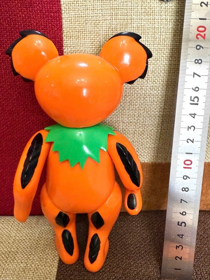 グレイトフルデッド デッドベア フィギュア オレンジ dune テツロッド