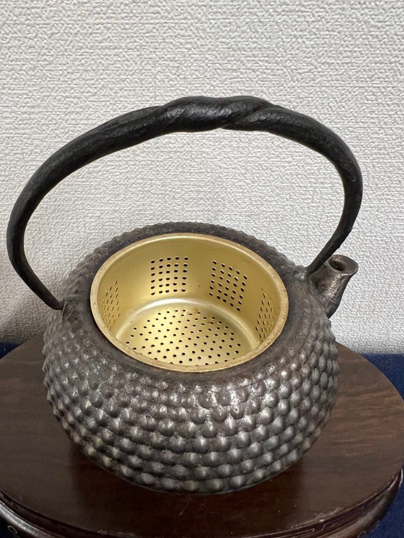 砂鉄鉄瓶茶道具 K-1