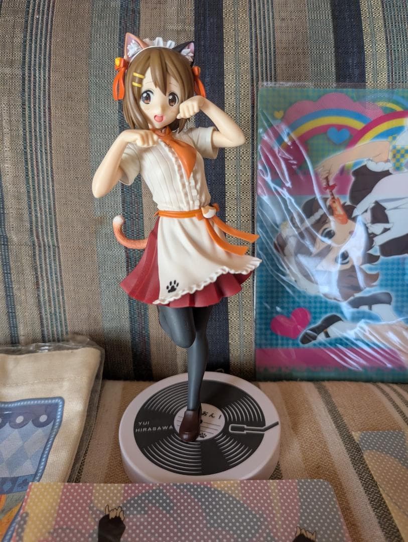 けいおん！ Trio-Try-iT 平沢唯　フィギュア　クリアファイル　バッグ