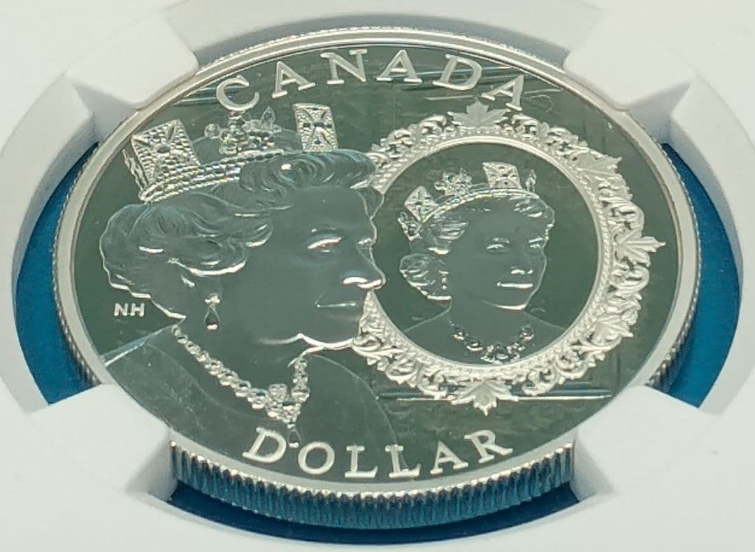 2022 カナダ プラチナジュビリー $1 銀貨 NGC PF70UC FR - メルカリ