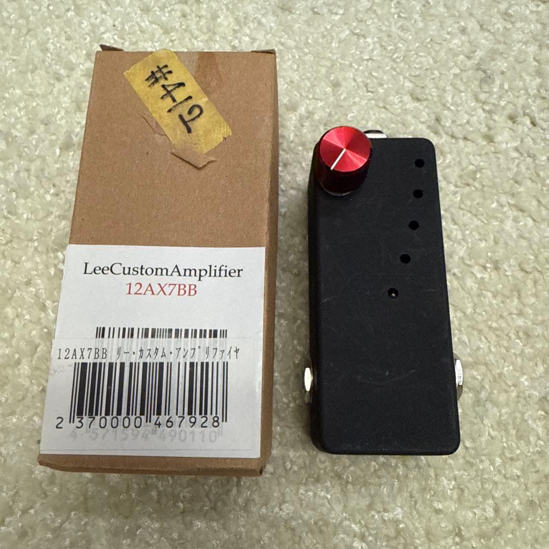 LeeCustomAmplifier 12AX7BB ギターエフェクター箱付き