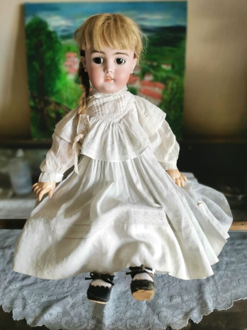 追加画像☘アンティークビスクドール シモンハルビック 動く関節