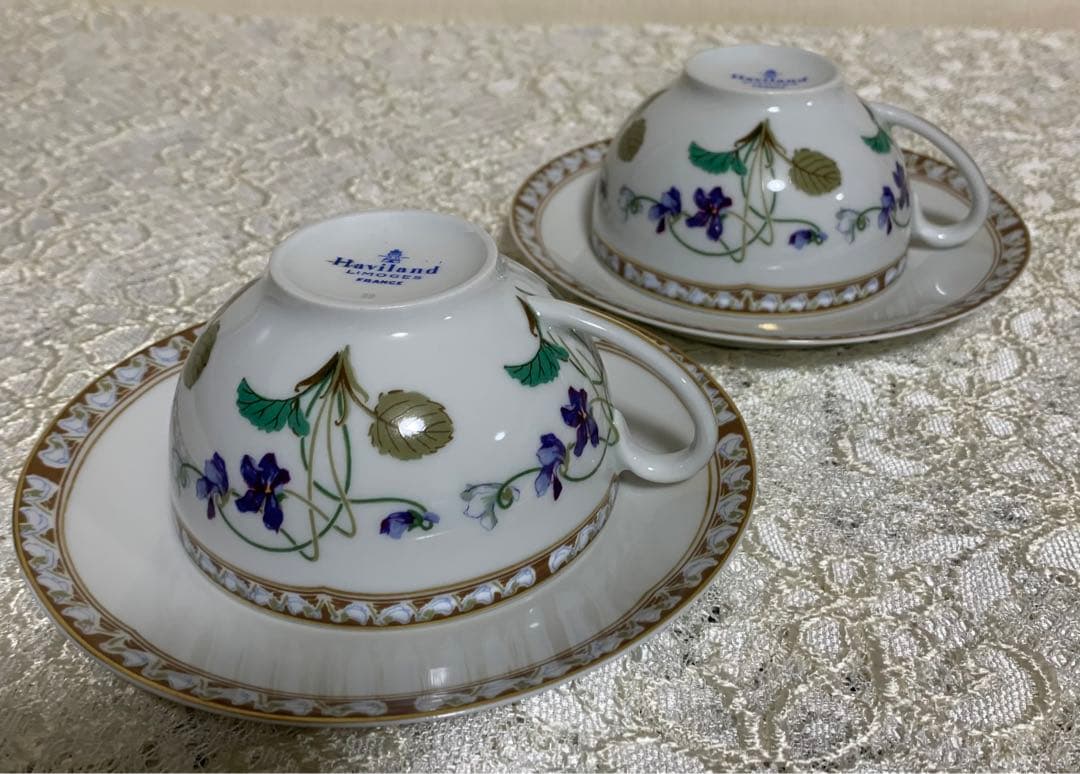 アビランド アンペラトリスユジェニー カップ＆ソーサー リモージュ