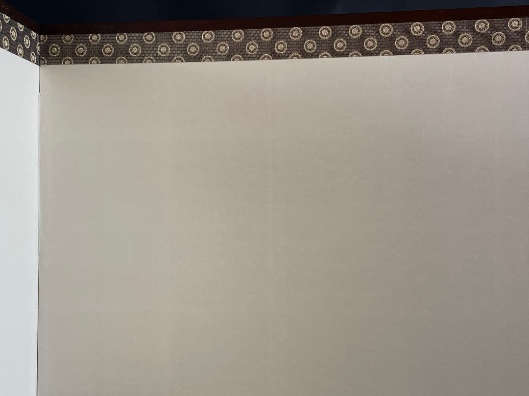 美品】「母」 菊花 丸紋 風炉先屏風 桑縁 茶道具 （127①） - メルカリ