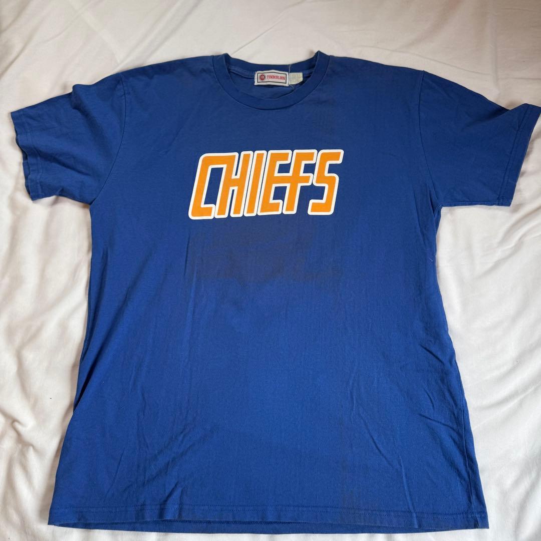 Tenderloin CHIEFS ロングT ネイビー