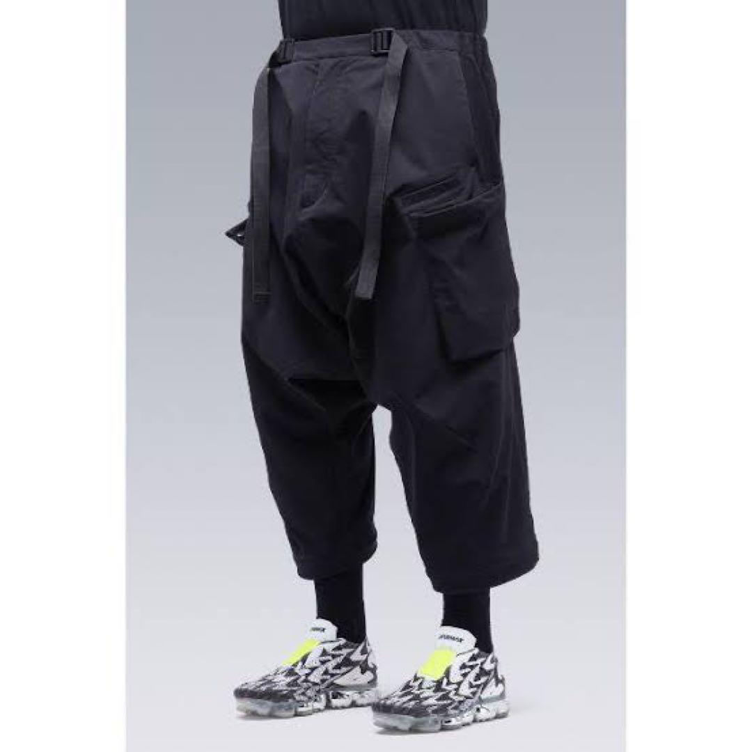 ACRONYM P30A-DS ワイド カーゴ パンツ 黒L アクロニウム