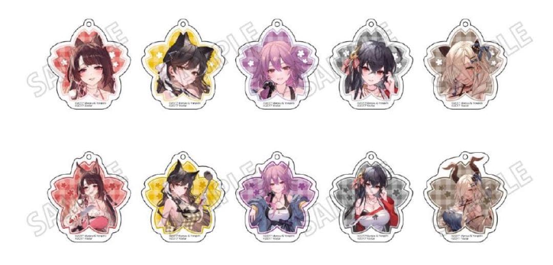 アズールレーン　HMV 缶バッジ　アクリルキーホルダー　BOX