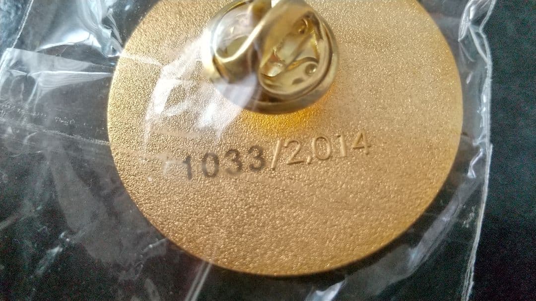 ソチオリンピックフジテレビ　メディアピンバッジ
フジテレビ社のピンバッジです。