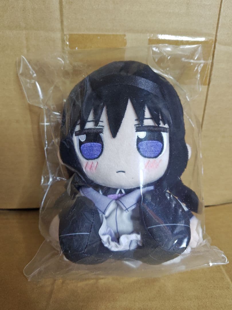 魔法少女まどか☆マギカ　くりぱん　ぬいぐるみ　暁美ほむら くりぱん ぬいぐるみ 劇場版 魔法少女まどか☆マギカ [新編] 叛逆の