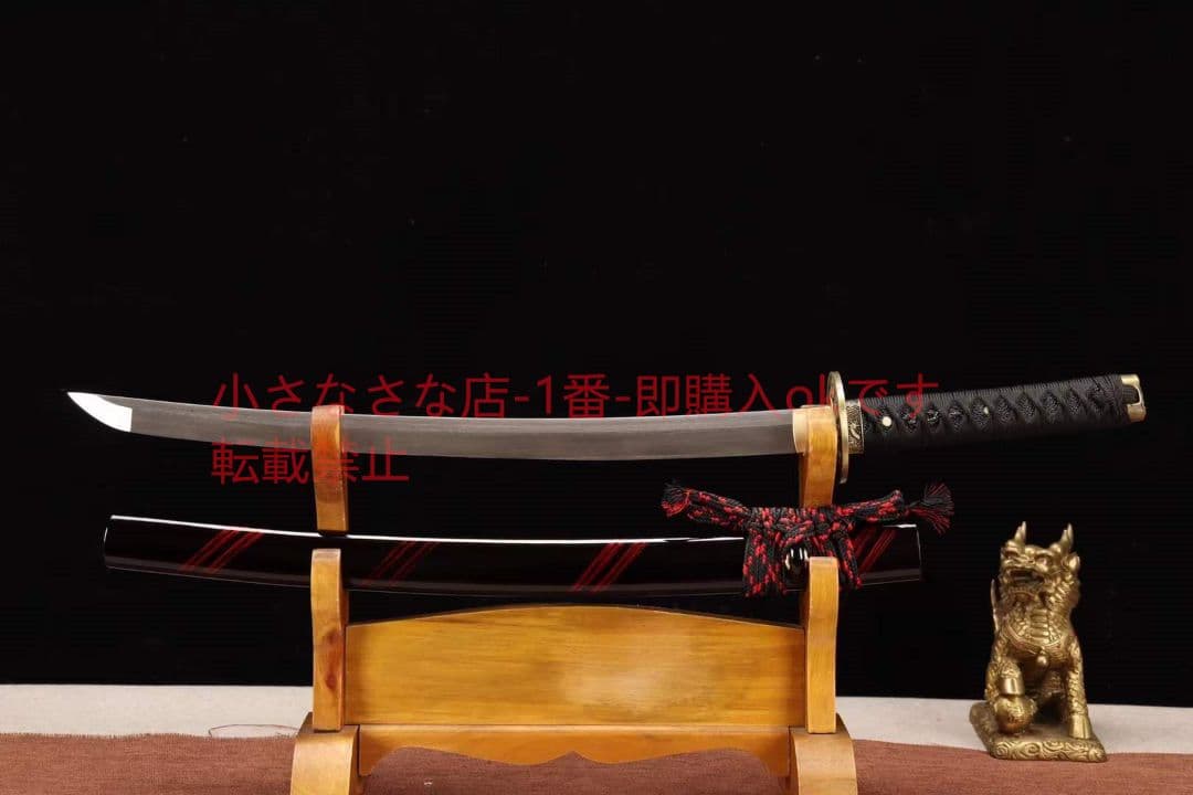 20寸模様鋼ペンキ鞘侍短刀双龍戯珠 古兵器 武具 刀装具 日本刀 模造刀 居合刀
