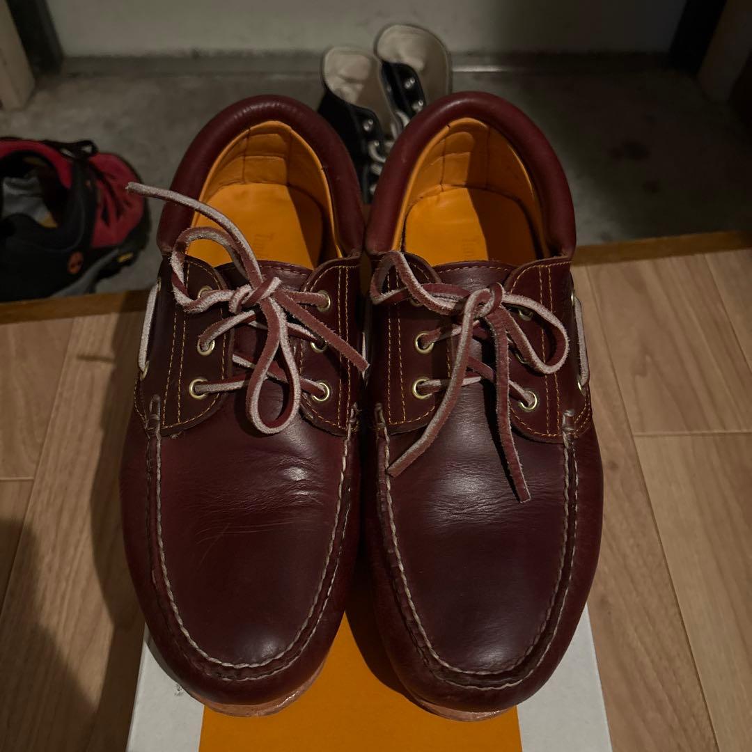 Timberland ティンバーランド 3eye バーガンディ箱付き