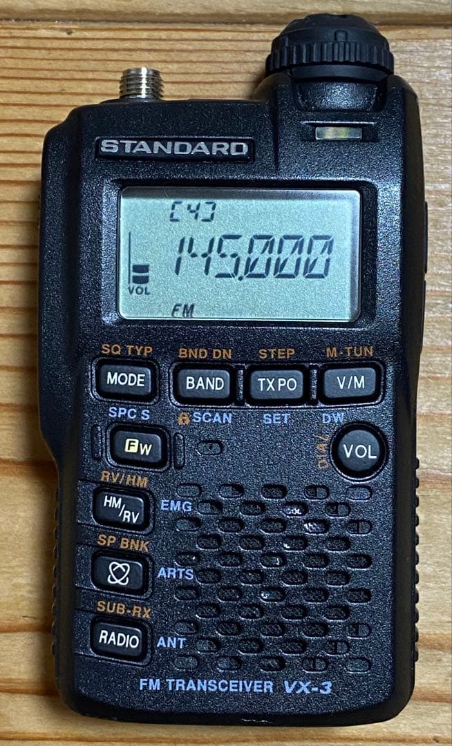 YAESU STANDARD VX-3 トランシーバー