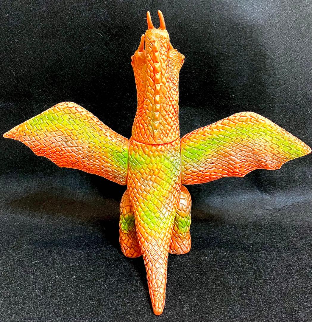 ブルマァク キングギドラ 1970年 初期型 当時物 ゴジラ 落書き破損無し