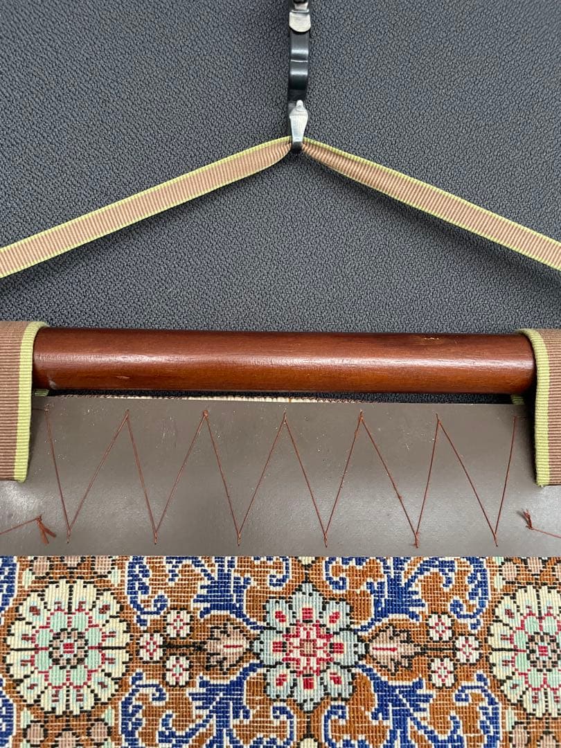 新品最高級 MUSEO社タグ付き イラン クムシルク 絹100% タペストリー