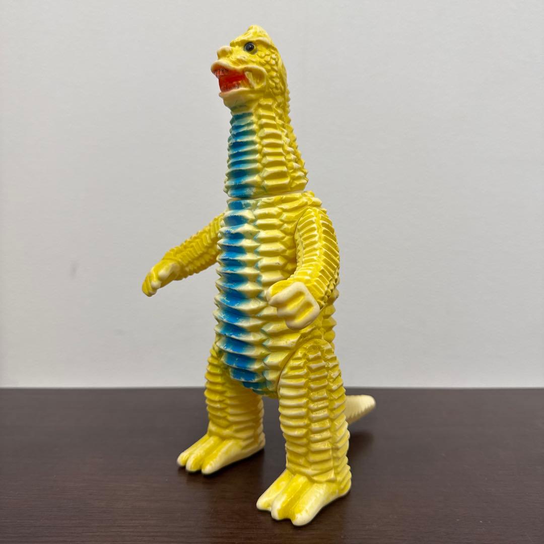 当時物　マルサン　怪獣　レッドキング　ソフビ