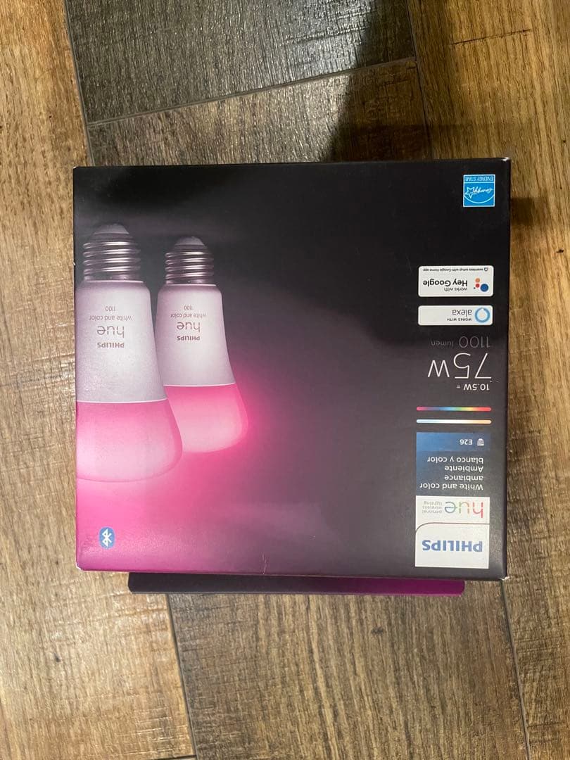 Philips Hue 75W Bluetooth LED電球　2個セット Philips Hue 75W Bluetooth LED電球 2個セット Philips Hue スマート