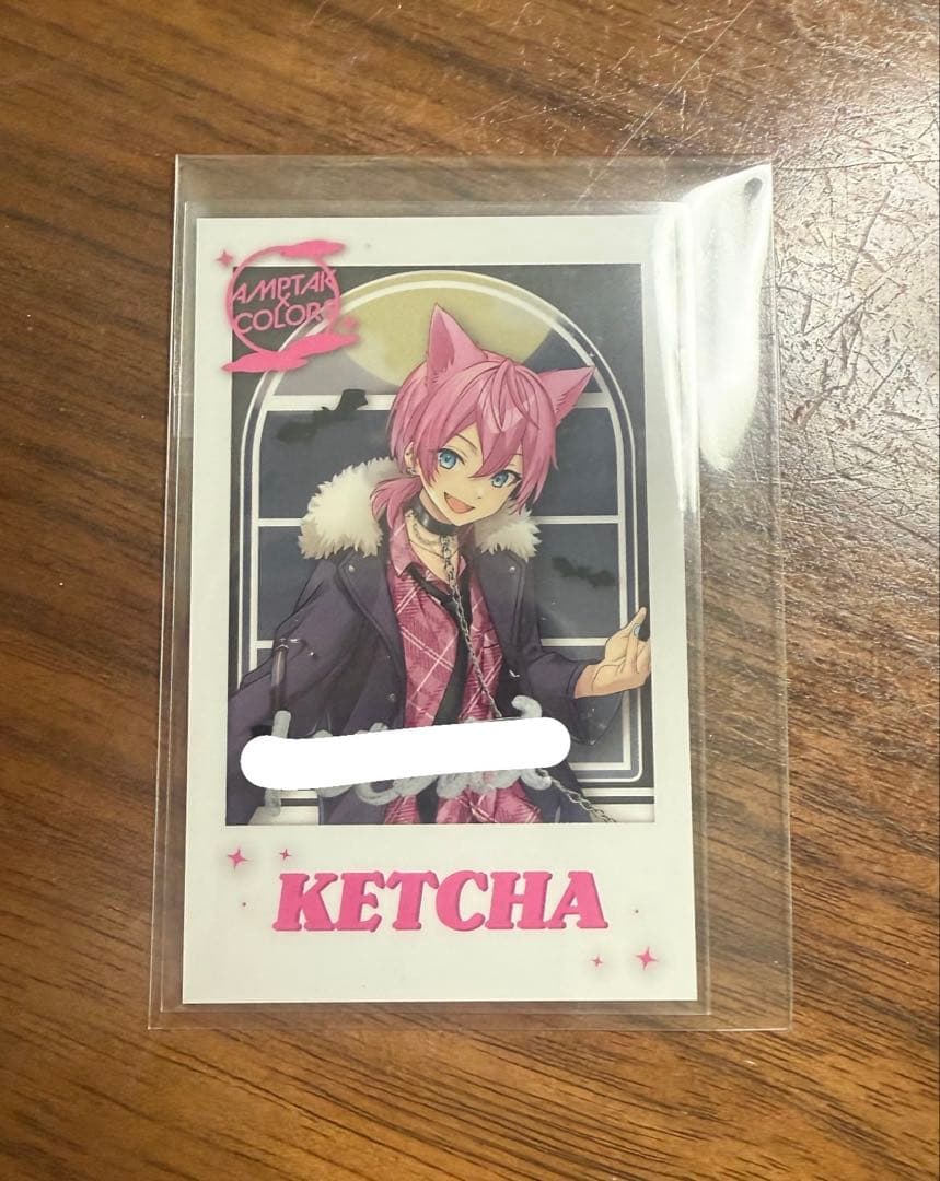 AMPTAK×COLORS けちゃ サイン AMPTAK×COLORS けちゃくん サイン入り缶