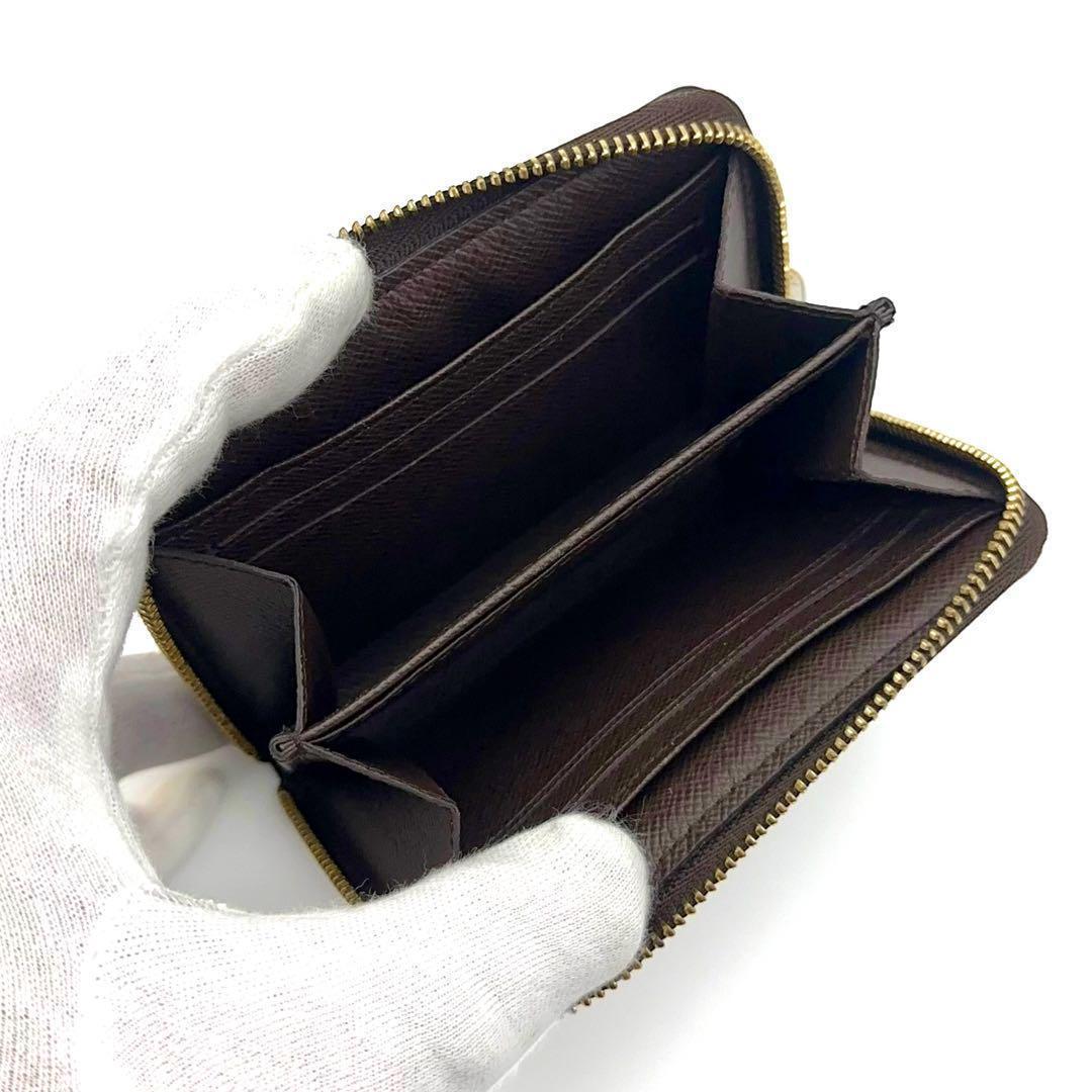 【美品】ルイヴィトン ダミエ ジッピーパース 小銭入れ カード入れ