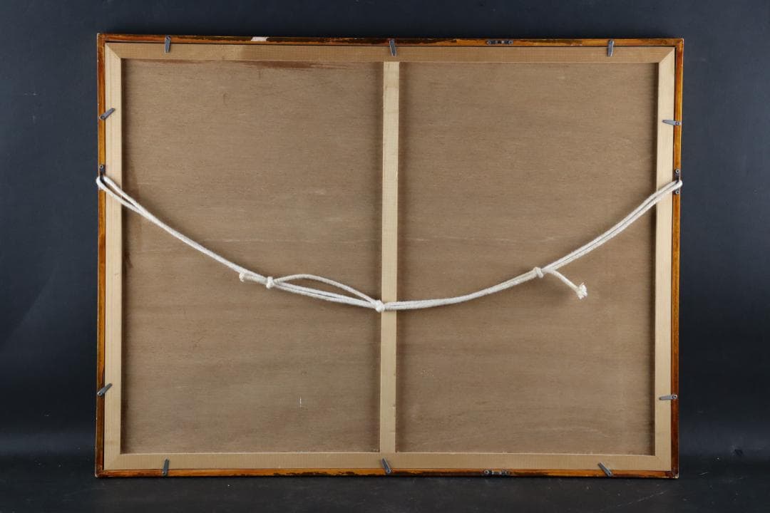 真作保証 中島潔 「ゆらめき」 木版画 直筆サイン有 儚げな女性画